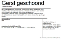 Gerst (geschoond) 20kg