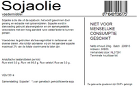 Sojaolie in jerrycan 20kg