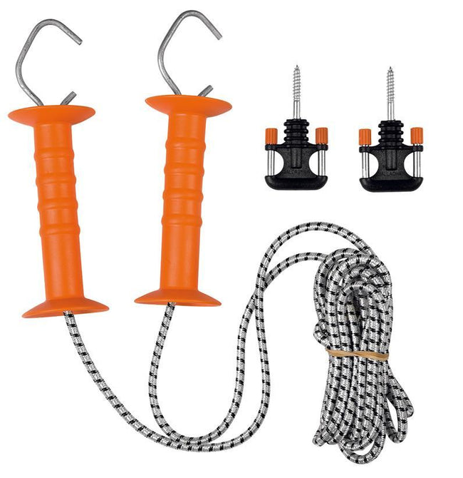 Gallagher Doorgangsset elastisch cord wit 6.5/11m (1 stuks)