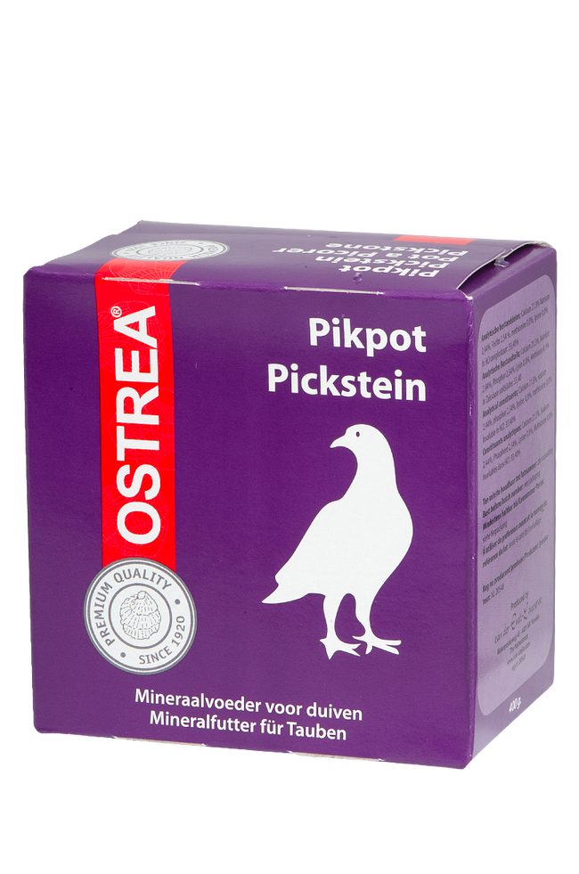 Pikpot ostrea rood | 24 stuks