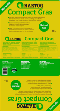 Hartog compact gras etiket