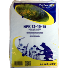 Kunstmest | NPK 12-10-18 | gazon en tuin | chloorarm | 20kg