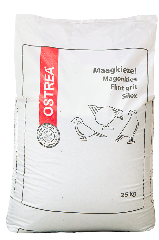 Maagkiezel | scherpe maagkiezel 25kg