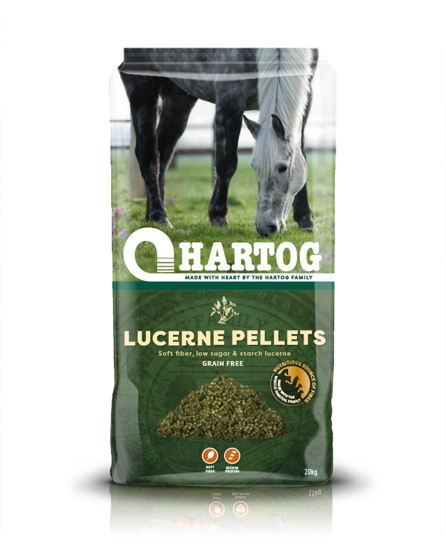 Hartog | Luzernebrok | Luzernepellets | 6mm structuurbrok | 20kg