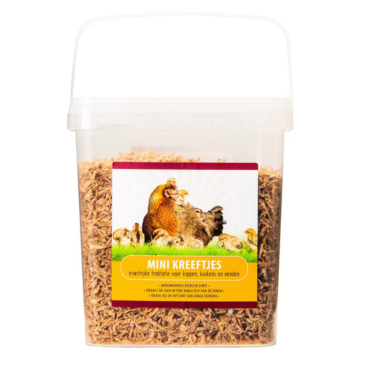 Voerwaarts | Minikreeftjes | Kippenvoer | 800g