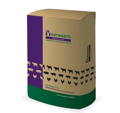 Voerwaarts | Circulaire Geitenbrok | Geitenvoer | Aanvullend diervoer |20kg