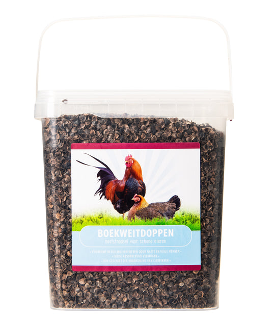 Boekweitdoppen 5L - voor schone eieren