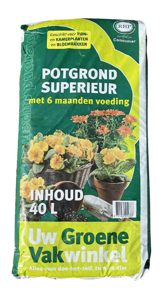 Potgrond Superieur + 6 mnd voeding - 40L