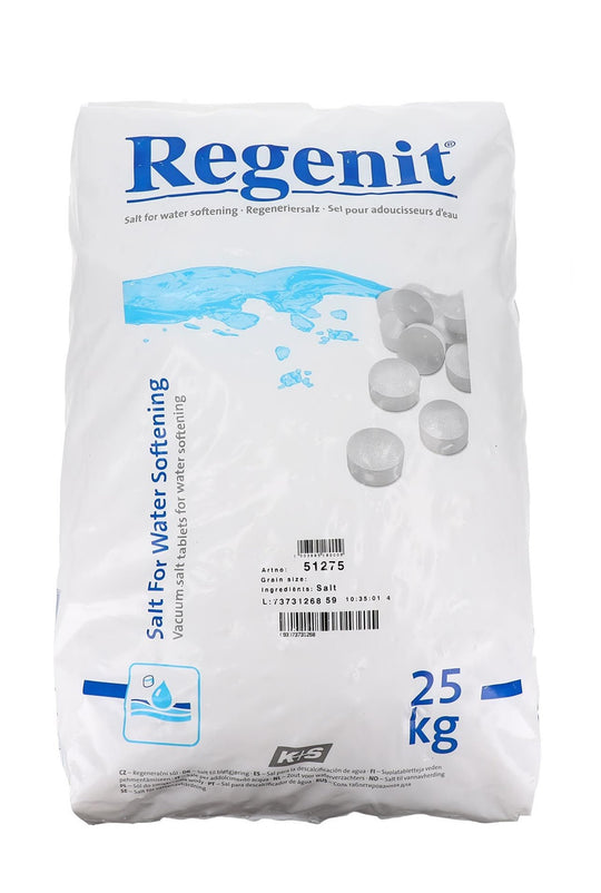 Regenit | Onthardingstabletten | Zouttabletten | water ontharder  | 25kg