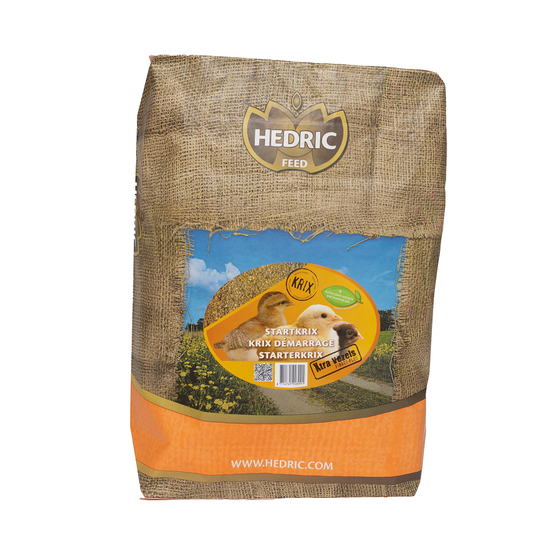Hedric Startkrix (opfok 1) kuikenvoer jonge kuikens 20kg