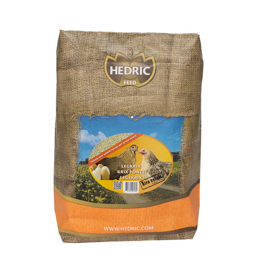 Hedric Legkrix - volledig kippenvoer met unieke structuur - 20kg