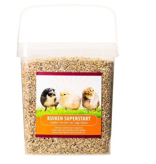 Voerwaarts | Kuiken Superstart | Kuikenvoer |  Volledige voeding