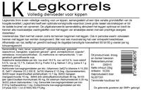 Legkorrels 20kg