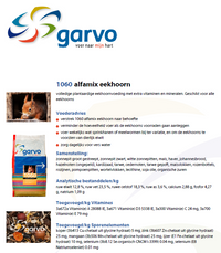 Garvo | Alfamix Eekhoorn 11kg