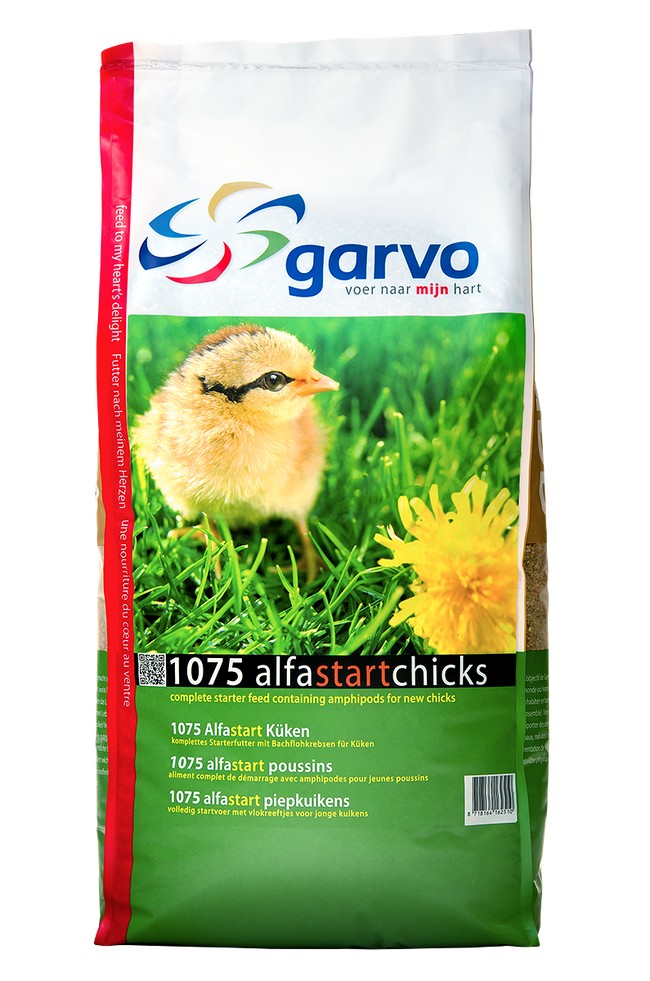 Garvo | Alfastart piepkuikens 1075 | 12,5kg