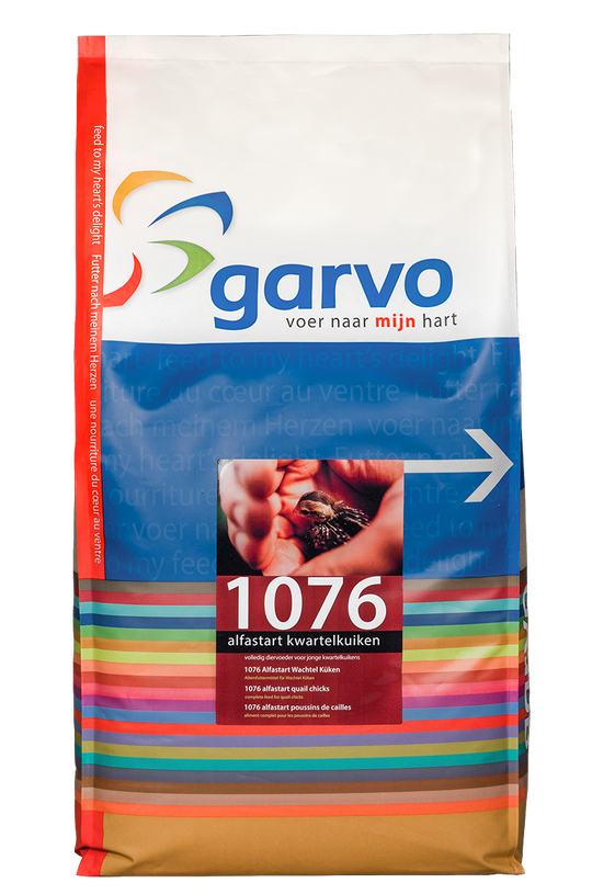Garvo | Alfastart kwartelkuikens 1076 16kg