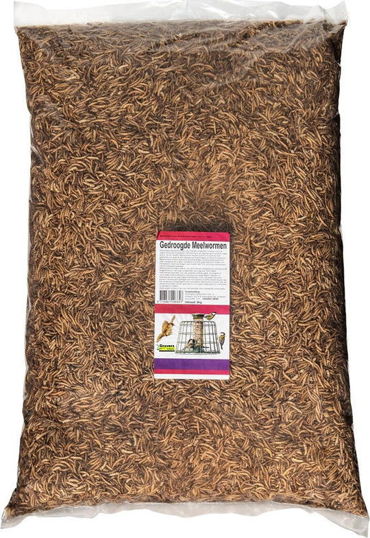 Voerwaarts | Meelwormen gedroogd | vogelvoer | kippenvoer