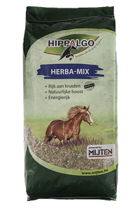 Mijten paardenvoer Herba mix verpakking