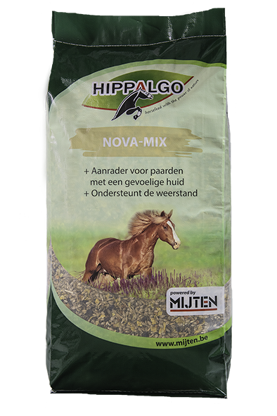 Mijten paardenvoer nova mix verpakking