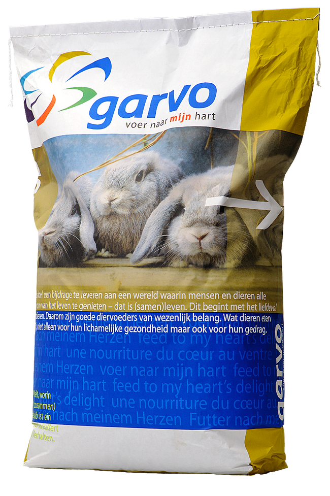 Garvo | Konijnenkorrel fok en onderhoud 5065 | 20kg