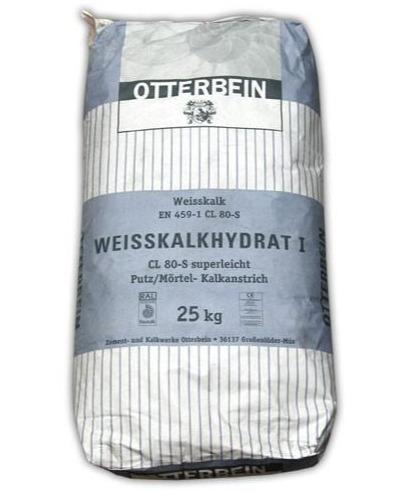 Kalkhydraat - gebluste kalk voor stalhygiëne 25kg