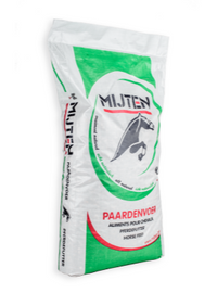 mijten paardenvoer maisvlokken verpakking